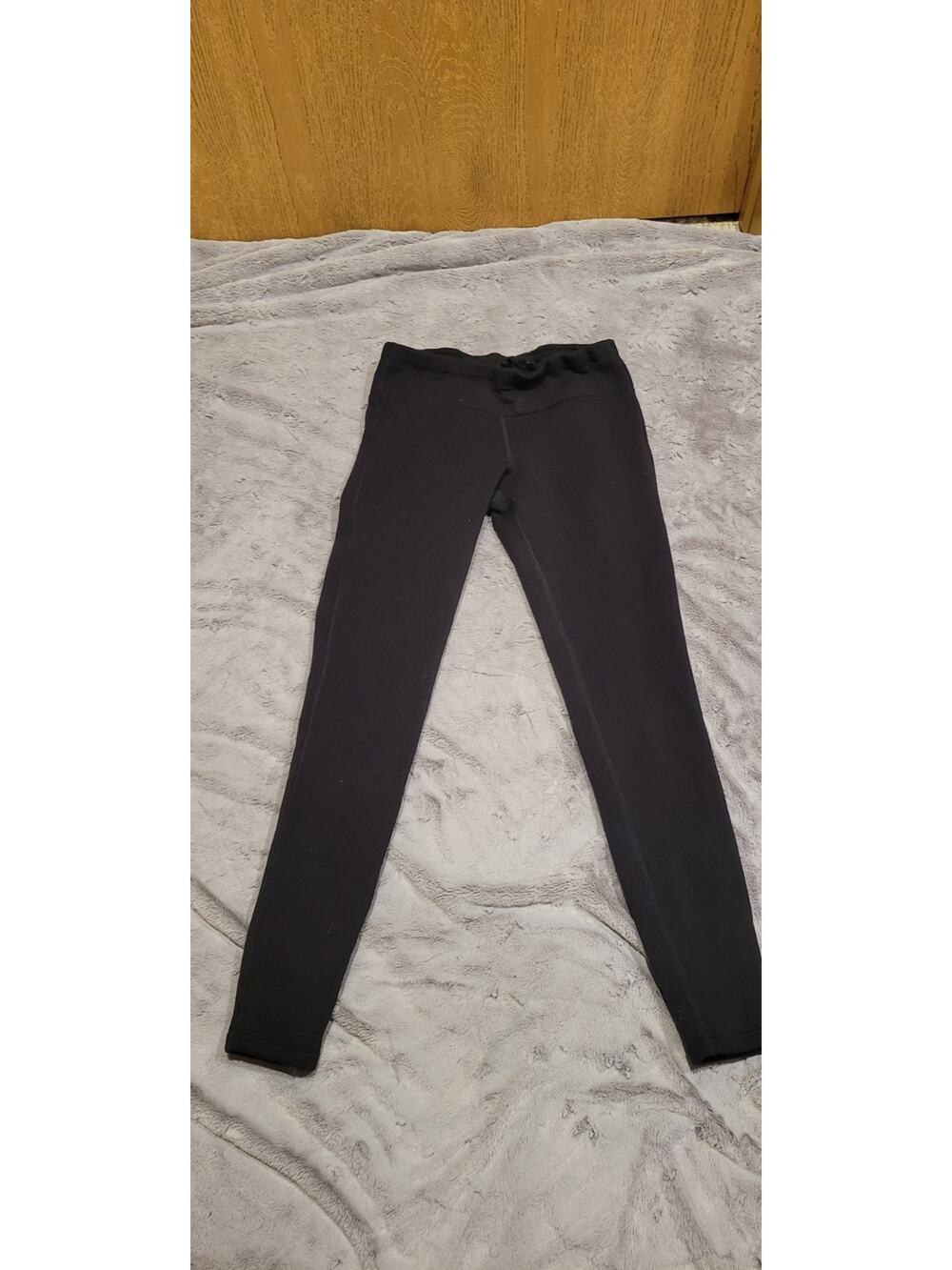 Athleta Polartec Power Stretch Tight Leggings Womens S Black Fleece Lined pants